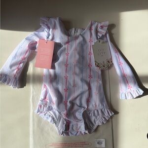Ivy City Co Baby Bow Rashguard